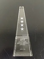 2015 Raytheon (IDS) Supplier Excellence Award to AEM