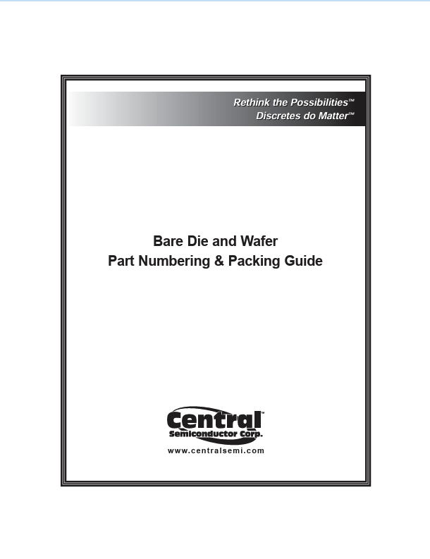 Bare Die Packing Options Brochure Preview