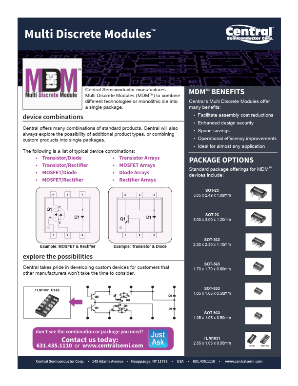 Multi-Discrete Modules FastFacts Brochure Preview
