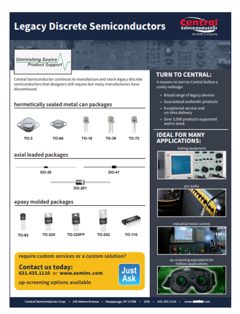 Legacy Discrete FastFacts Brochure Preview