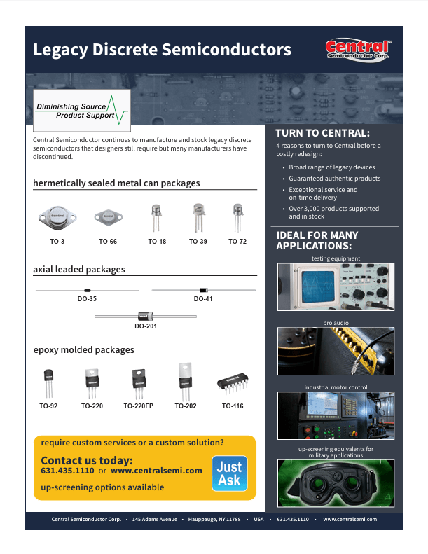 Legacy Discrete FastFacts Brochure Preview